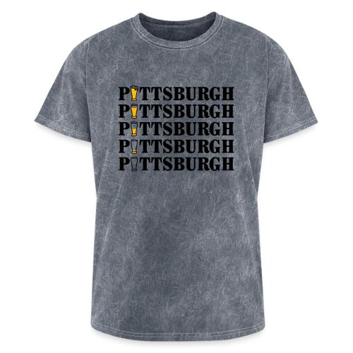 Beer in Pittsburgh - Washed Unisex T-Shirt