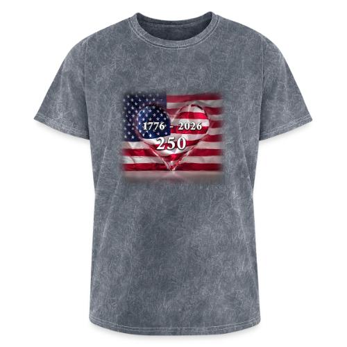 1776-2026 | 250 Years USA - Washed Unisex T-Shirt