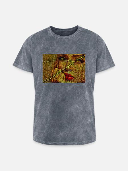 FashionTrend24 - Washed Unisex T-Shirt - mineral grey