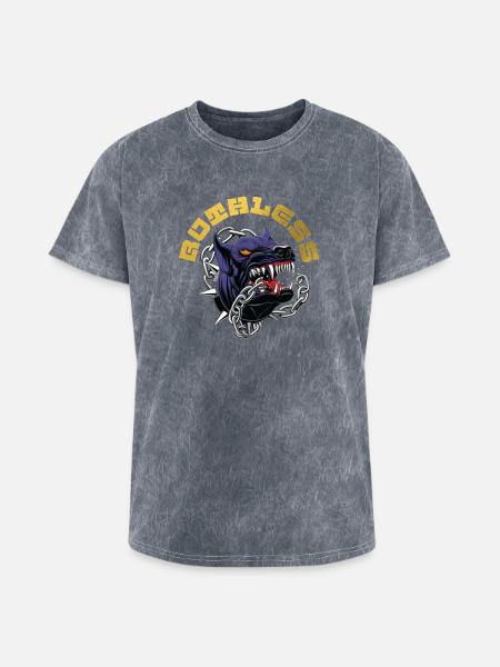 RUTHLESS - Washed Unisex T-Shirt - mineral grey
