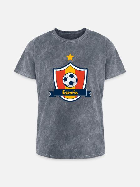 Escudo España - Washed Unisex T-Shirt - mineral grey