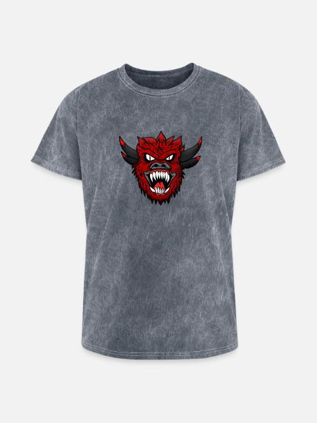 AnarchyMon - Washed Unisex T-Shirt - mineral grey