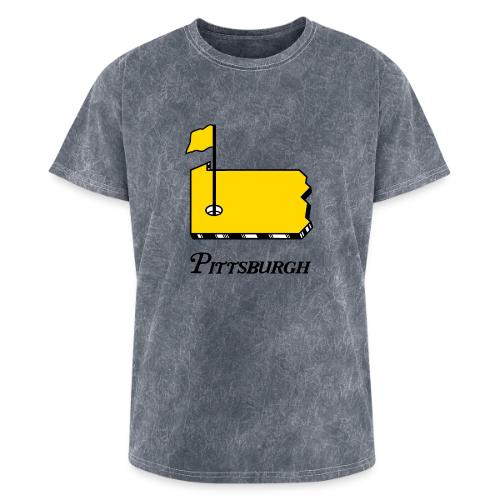 Pittsburgh Golf: Hometahn - Washed Unisex T-Shirt