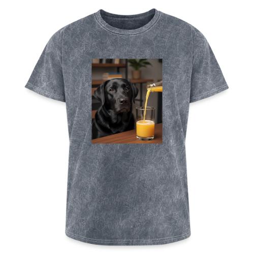 Golden Retriever Chill Juice Vibes - Washed Unisex T-Shirt