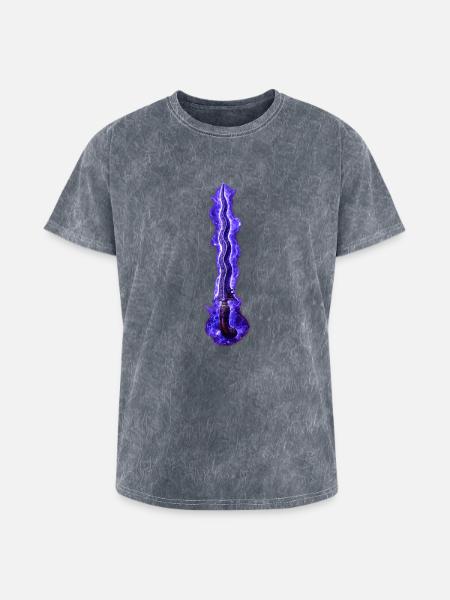 Violet Ember Dagger - Washed Unisex T-Shirt - mineral grey