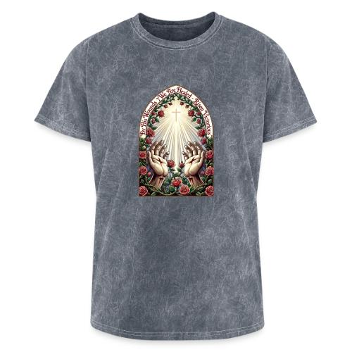 Easter By His Wounds Healed T Shirt, Renewal Gift - Washed Unisex T-Shirt