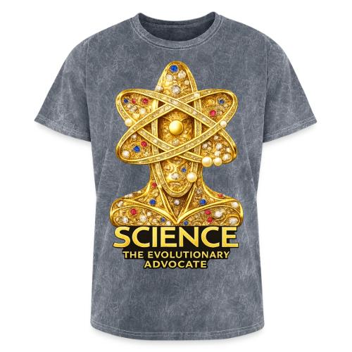 Science the Evolutionary Advocate - Washed Unisex T-Shirt