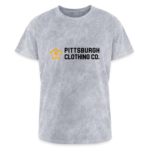 wordmark side - Washed Unisex T-Shirt