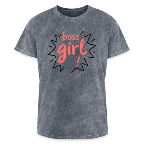 Boss Girl Bold Feminist Statement - Washed Unisex T-Shirt