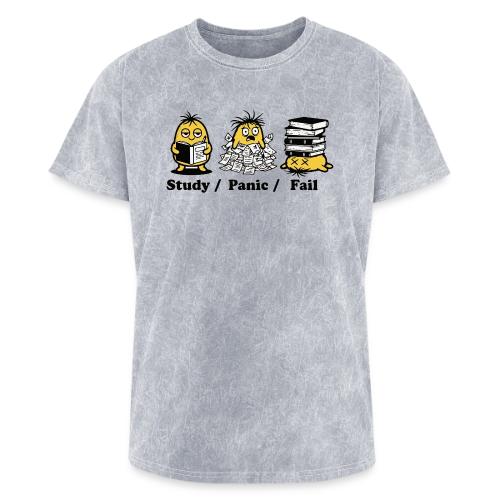 Funny Student Study Panic Fail Back To School - Washed Unisex T-Shirt