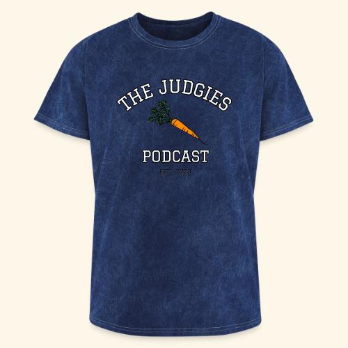 The Judgies Podcast Carrot College - Washed Unisex T-Shirt