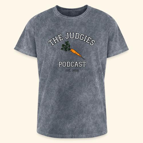 The Judgies Podcast Carrot College - Washed Unisex T-Shirt