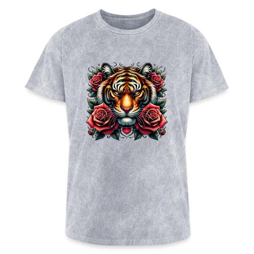 Fierce Heart Single Side - Washed Unisex T-Shirt