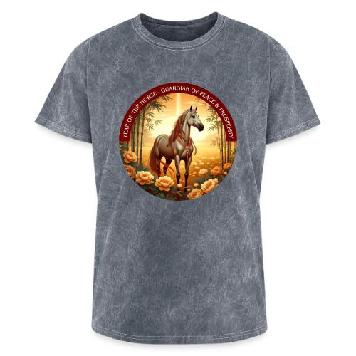 Year of the Horse Guardian T Shirt, Lunar New Year - Washed Unisex T-Shirt