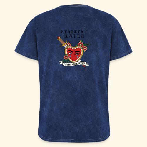 Resident Hater Black Font - Washed Unisex T-Shirt