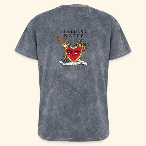 Resident Hater Black Font - Washed Unisex T-Shirt