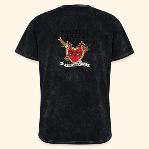 Resident Hater Black Font - Washed Unisex T-Shirt