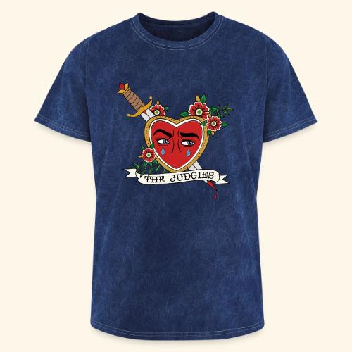 The Judgies Traditional Tattoo Motif - Washed Unisex T-Shirt