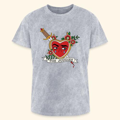 The Judgies Traditional Tattoo Motif - Washed Unisex T-Shirt