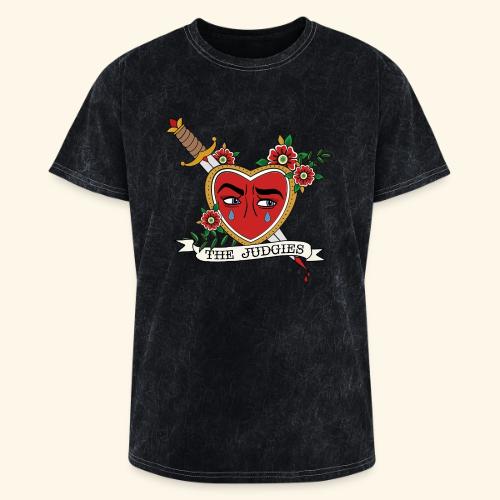 The Judgies Traditional Tattoo Motif - Washed Unisex T-Shirt