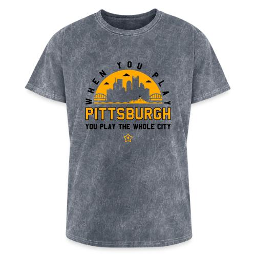 When You Play Pittsburgh, You Play The Whole City - Washed Unisex T-Shirt