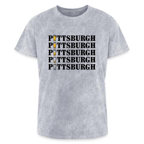 Beer in Pittsburgh - Washed Unisex T-Shirt