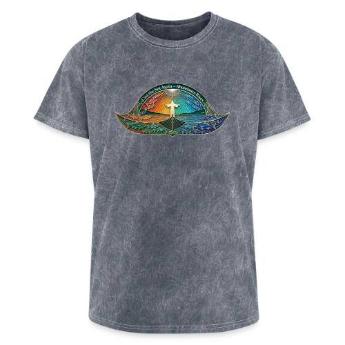 Easter Cast the Net Again T Shirt, abundance Gift - Washed Unisex T-Shirt