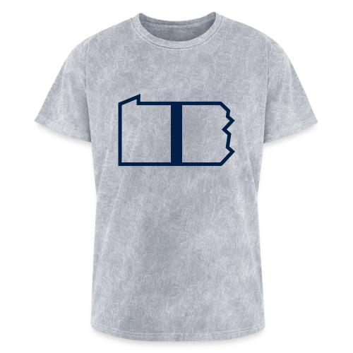 Happy Valley Helmet Stripe (On White) - Washed Unisex T-Shirt