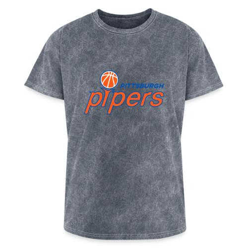 Pittsburgh Pipers - on Gray - Washed Unisex T-Shirt