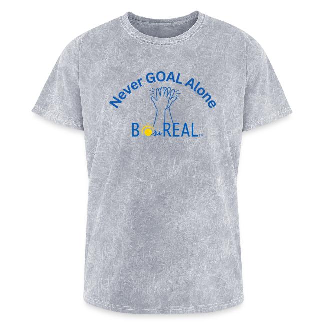 Never GOAL Alone - Grey/Lt Blue