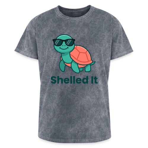 Funny Turtle Sunglasses Shelled It Cute Gift - Washed Unisex T-Shirt