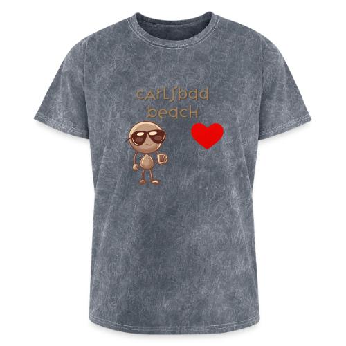 Smoon City_Carlsbad Beach - Washed Unisex T-Shirt
