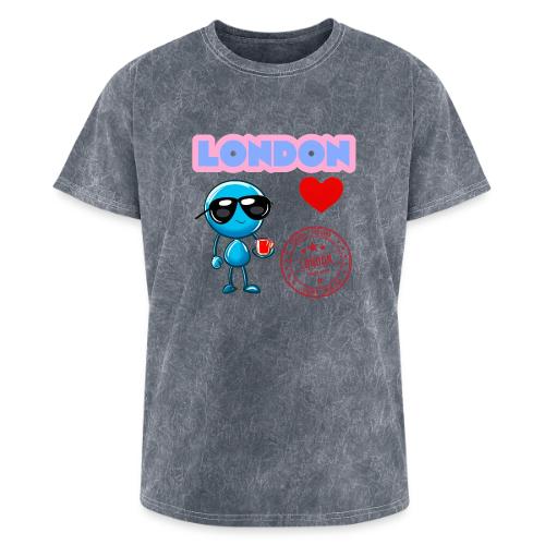 Smoon City_London - Washed Unisex T-Shirt