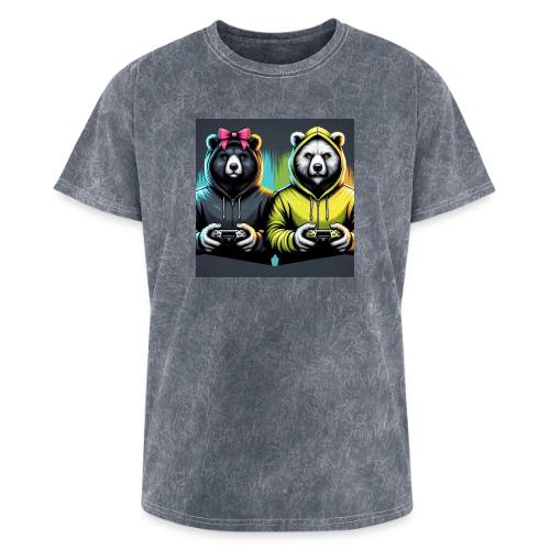 Gamer Bears - Washed Unisex T-Shirt
