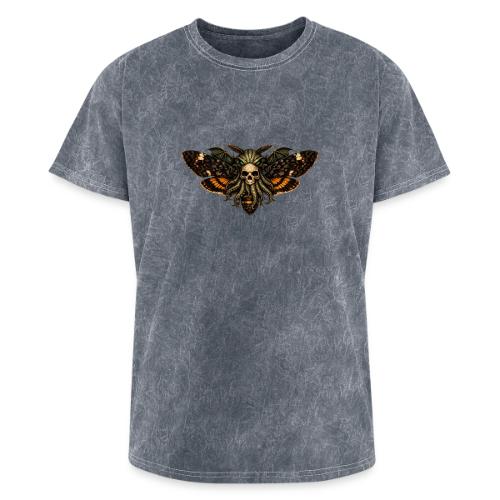 Cthulhu Moth Skull - Washed Unisex T-Shirt