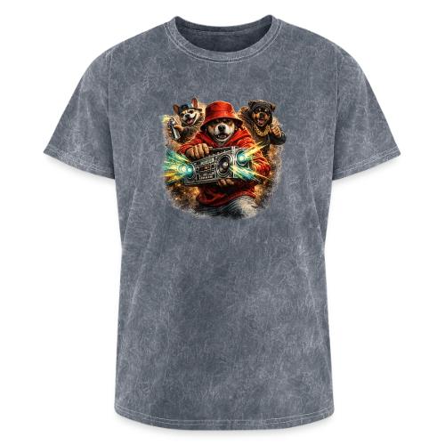 Urban Beat Dog Heroes - Washed Unisex T-Shirt