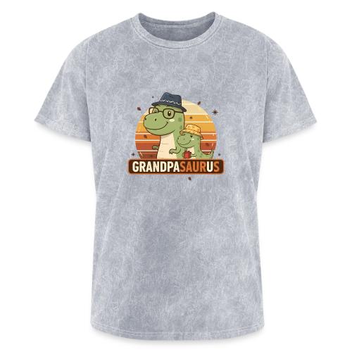 GrandpaSaurus Sunset Duo - Washed Unisex T-Shirt