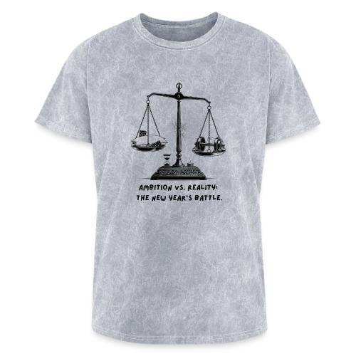 Ambition vs. Reality T-Shirt, Mug, & Leggings - Washed Unisex T-Shirt