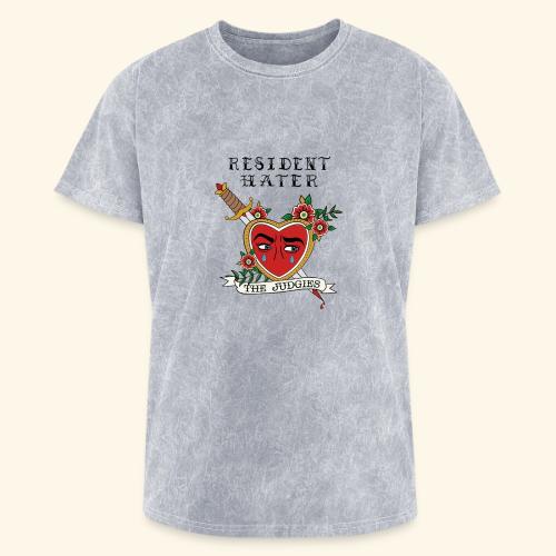 Resident Hater Stickers - Washed Unisex T-Shirt
