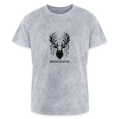 Majestic Reindeer T-Shirt, Poster, & Mug - Washed Unisex T-Shirt