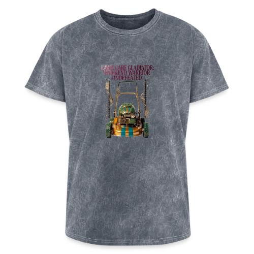 Lawn Care Gladiator T Shirt - Washed Unisex T-Shirt