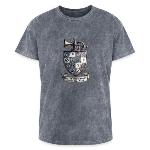Selective Hearing Expert Crest T Shirt - Washed Unisex T-Shirt