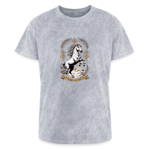 Year of the Horse Rearing T Shirt, Lunar New Year - Washed Unisex T-Shirt