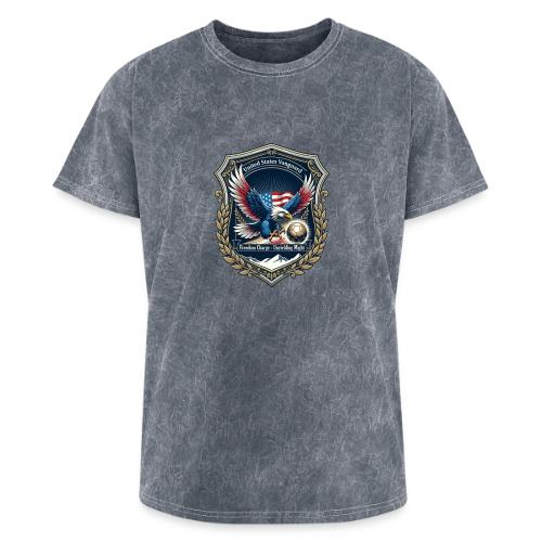 USA Eagle Vanguard T-Shirt,American Flag PrideGift - Washed Unisex T-Shirt