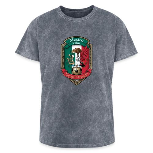 Mexico Eagle Valor T-Shirt, Pride Badge Gift - Washed Unisex T-Shirt