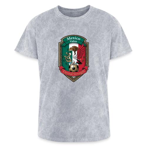 Mexico Eagle Valor T-Shirt, Pride Badge Gift - Washed Unisex T-Shirt