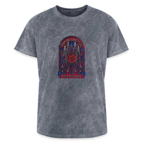 Barcelona Scarlet Pride T Shirt, Vibrant City Gift - Washed Unisex T-Shirt