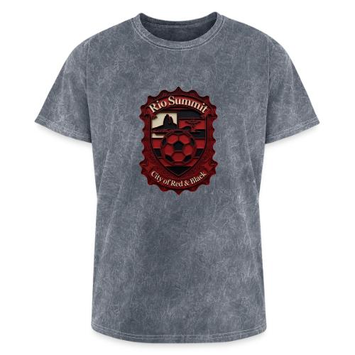 Flamengo Scarlet Summit T-Shirt, Football Gift - Washed Unisex T-Shirt