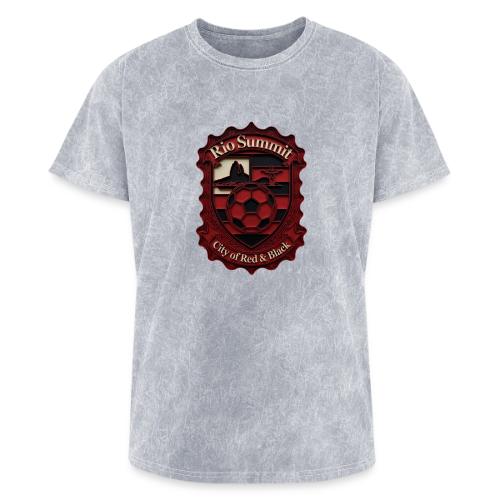 Flamengo Scarlet Summit T-Shirt, Football Gift - Washed Unisex T-Shirt