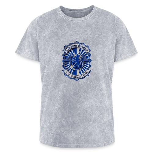 Chelsea Blue Bridge T Shirt, Soccer Fan Gift - Washed Unisex T-Shirt
